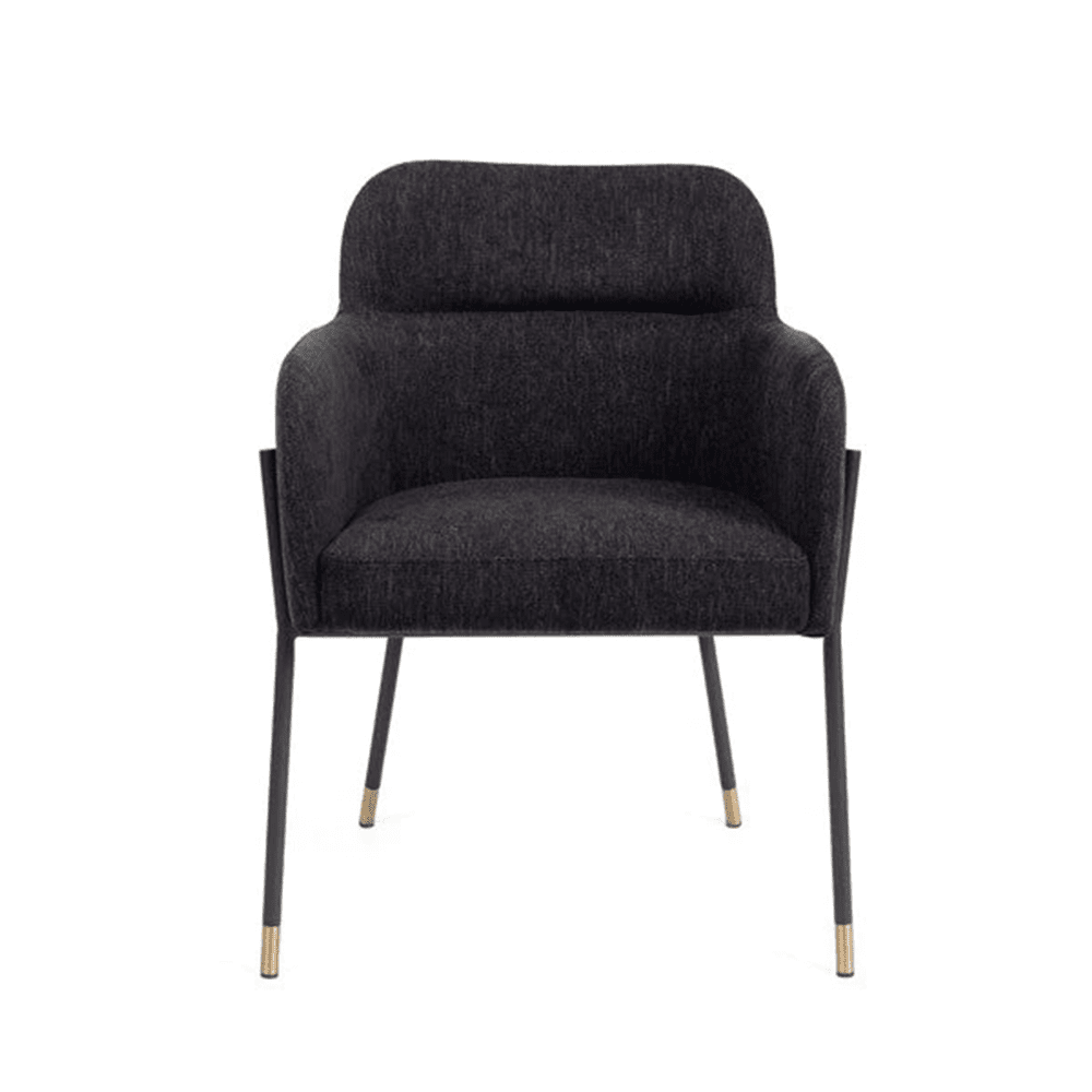 Product photograph of Tommy Franks Fox Dining Chair In London Black from Olivia's.