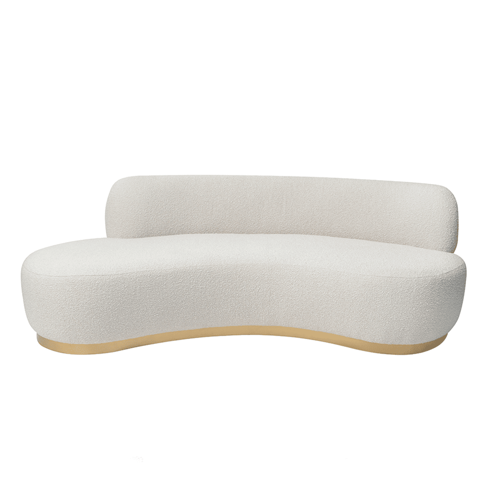 Product photograph of Liang Eimil Sasha 3 Seater Sofa Boucle Sand Right from Olivia's