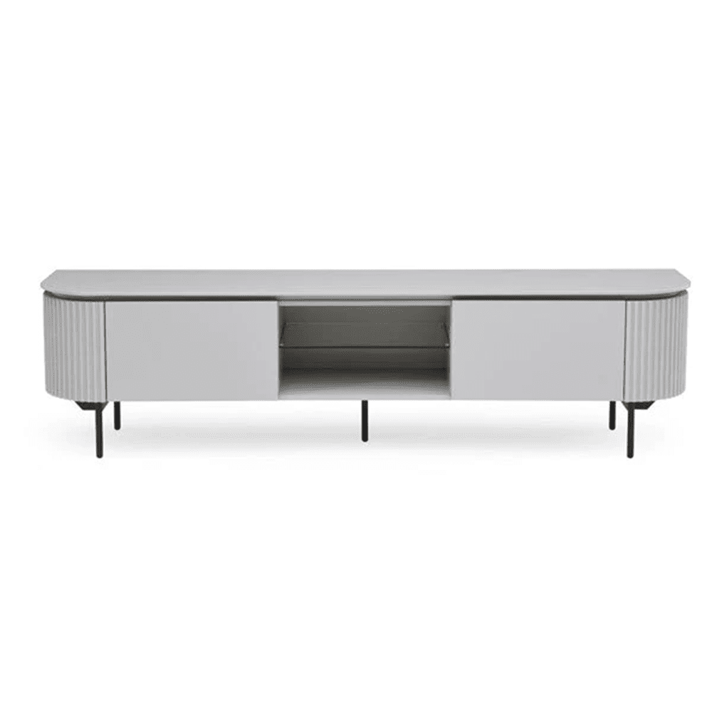Product photograph of Tommy Franks Lantine Tv Unit In Grey from Olivia's.