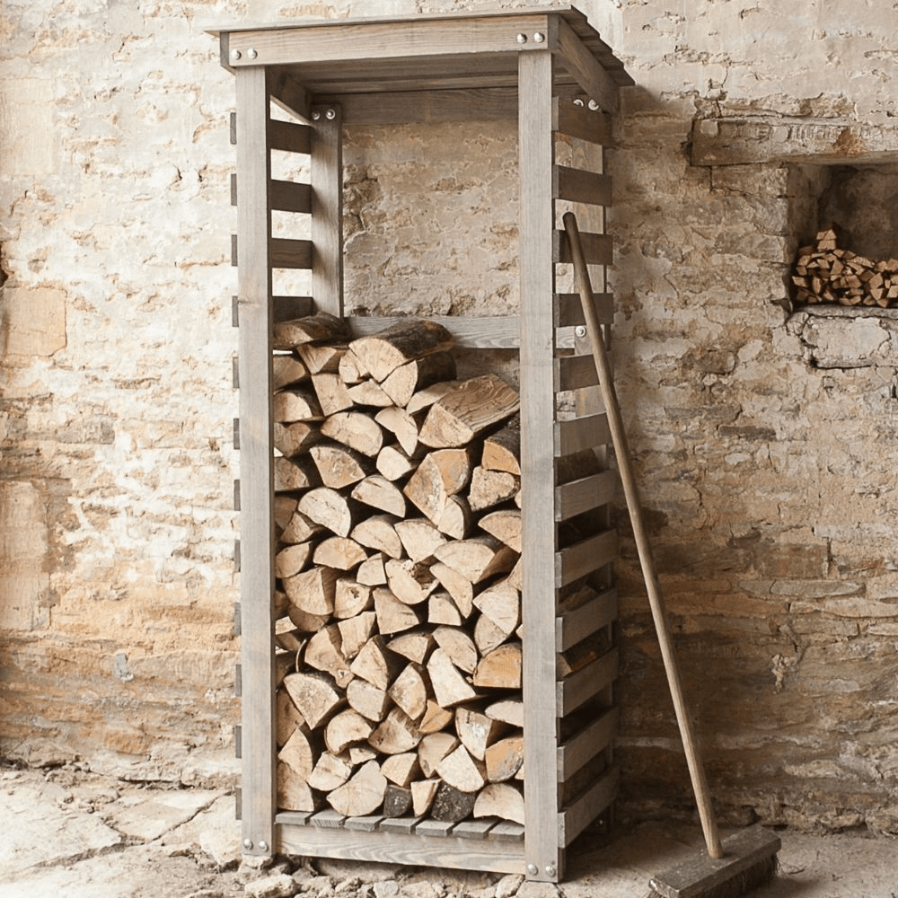 Product photograph of Garden Trading Aldsworth Log Store from Olivia's.