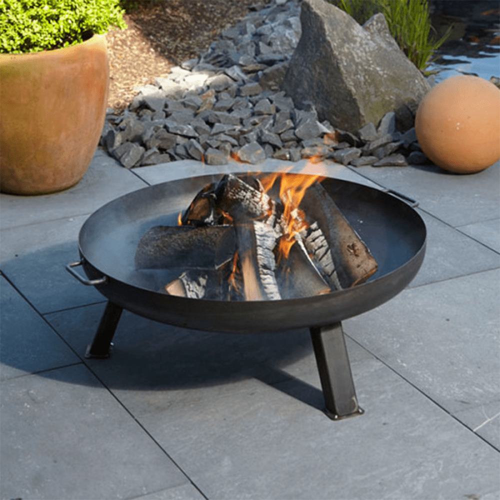 Product photograph of Buschbeck Ifen Steel Fire Pit 80cm from Olivia's.