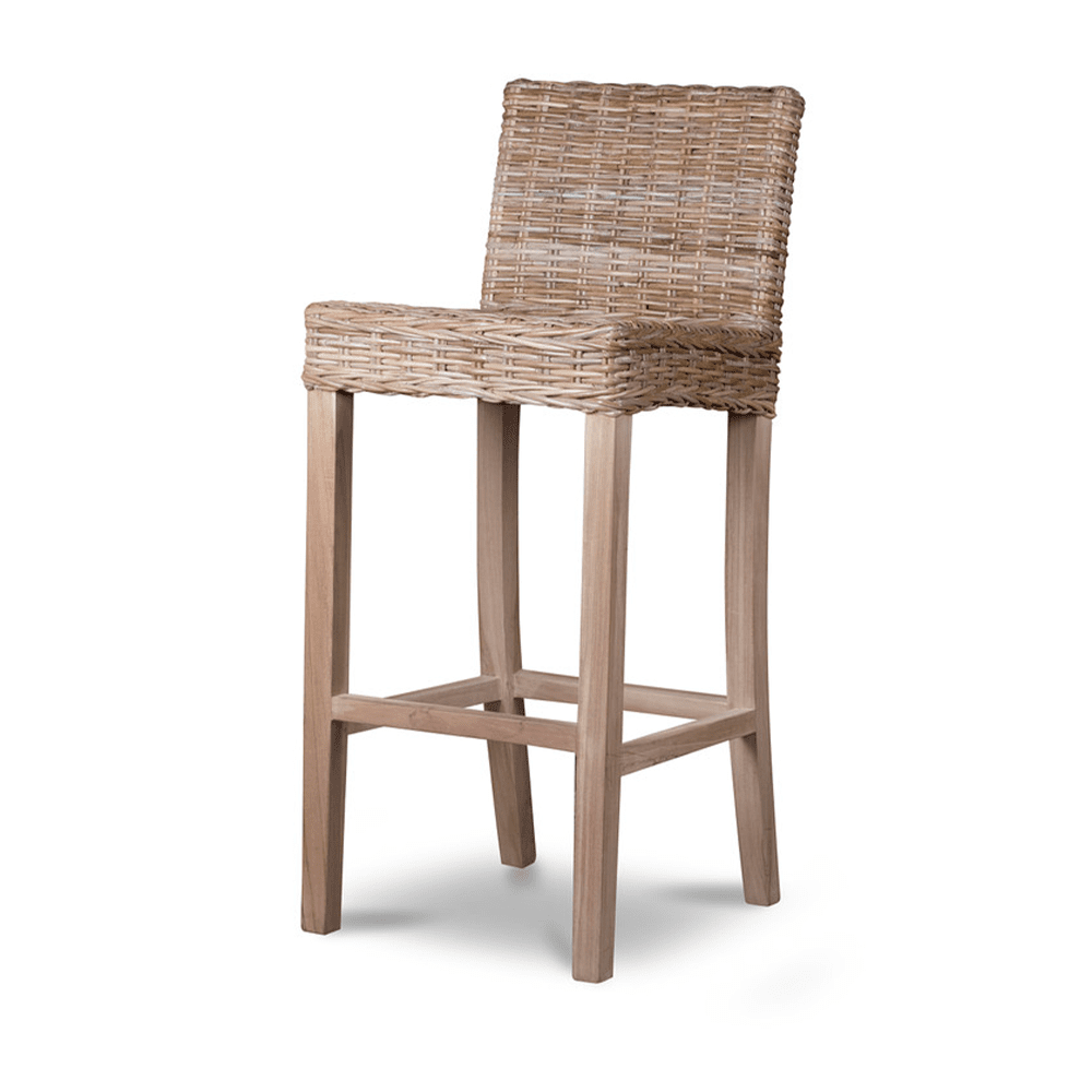 Product photograph of Garden Trading Bembridge Natural Bar Stool In Natural from Olivia's