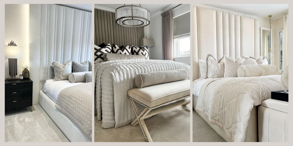 Trio of Luxury Bedroom inspiration images