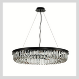 LIBRA COWDRAY GLASS DROPLET CIRCULAR PENDANT CHANDELIER