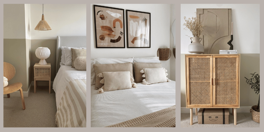 scandi hygee bedroom inspiration