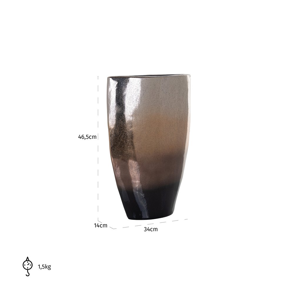 Product photograph of Richmond Interiors Iris Vase Small from Olivia's.