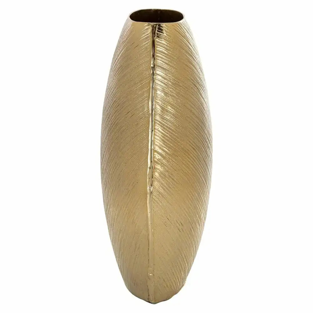 Product photograph of Richmond Interiors Evey Vase In Gold Large from Olivia's.