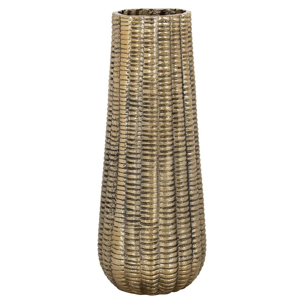 Richmond Interiors Vase Loran In Brushed Gold Large Outlet