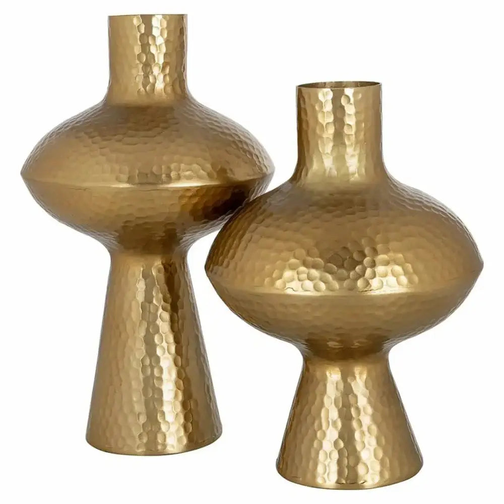 Richmond Interiors Caitlyn Vase In Gold Small