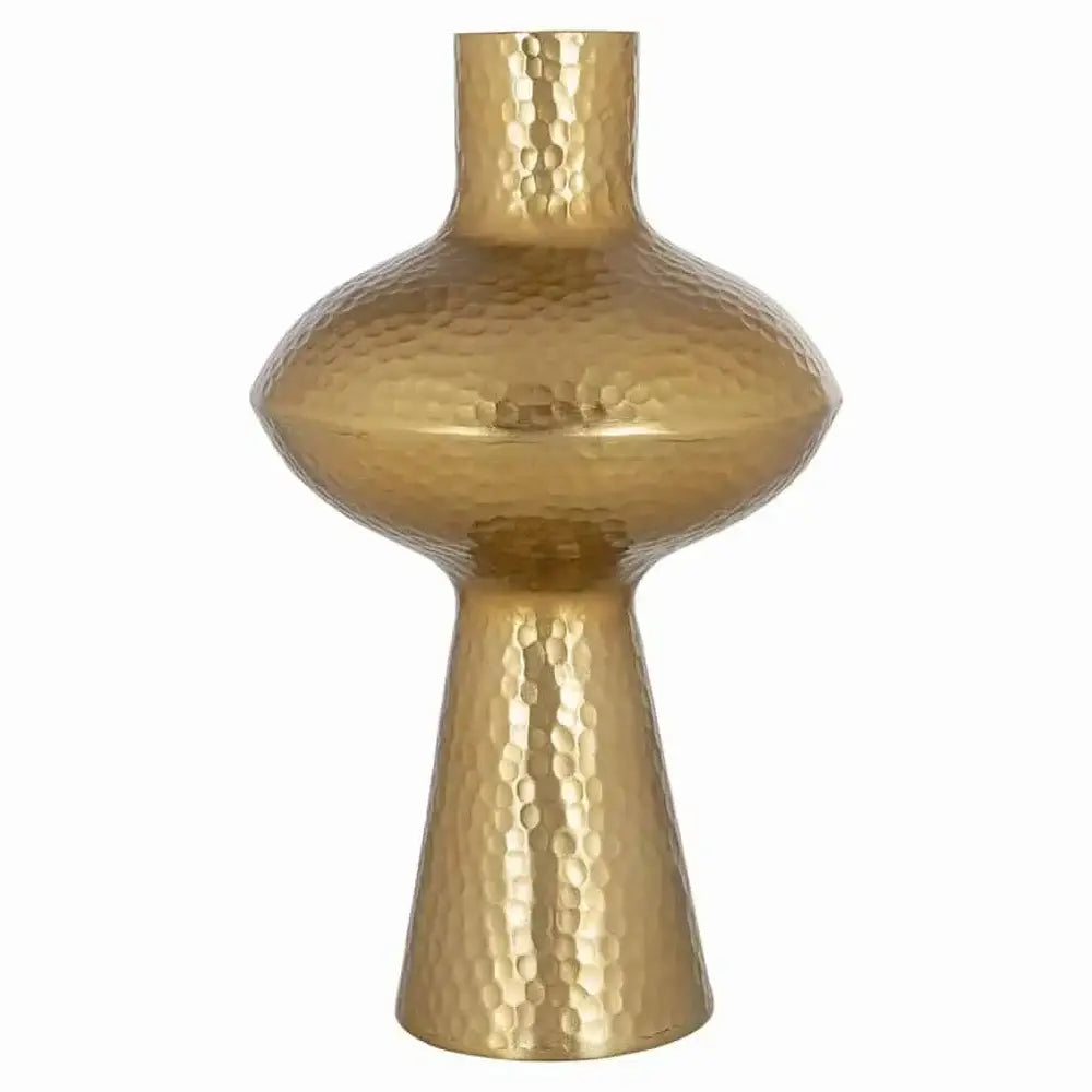 Product photograph of Richmond Interiors Caitlyn Vase In Gold Large from Olivia's.