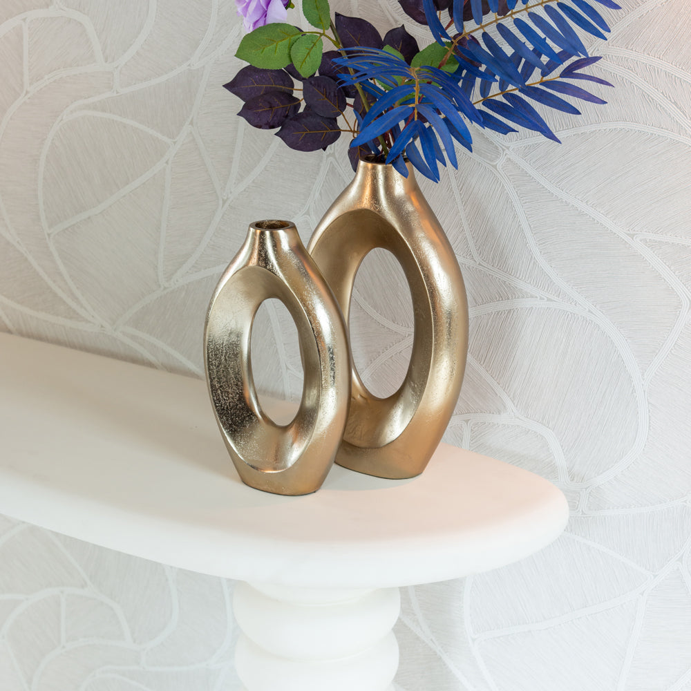 Product photograph of Richmond Interiors Caylie Vase Large from Olivia's.