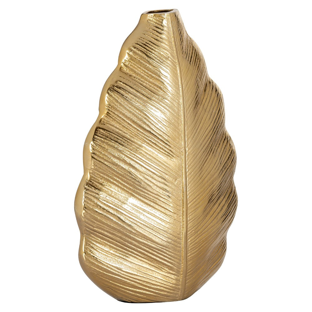 Product photograph of Richmond Interiors Willow Vase Gold Large from Olivia's