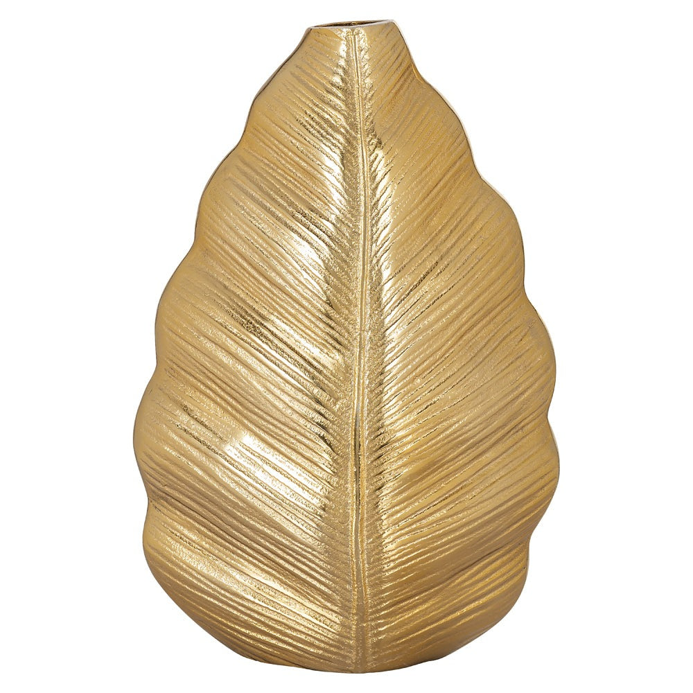 Product photograph of Richmond Interiors Willow Vase Gold Large from Olivia's.