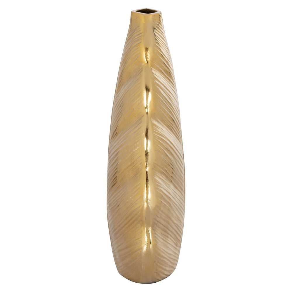 Product photograph of Richmond Interiors Willow Vase Gold Large from Olivia's.