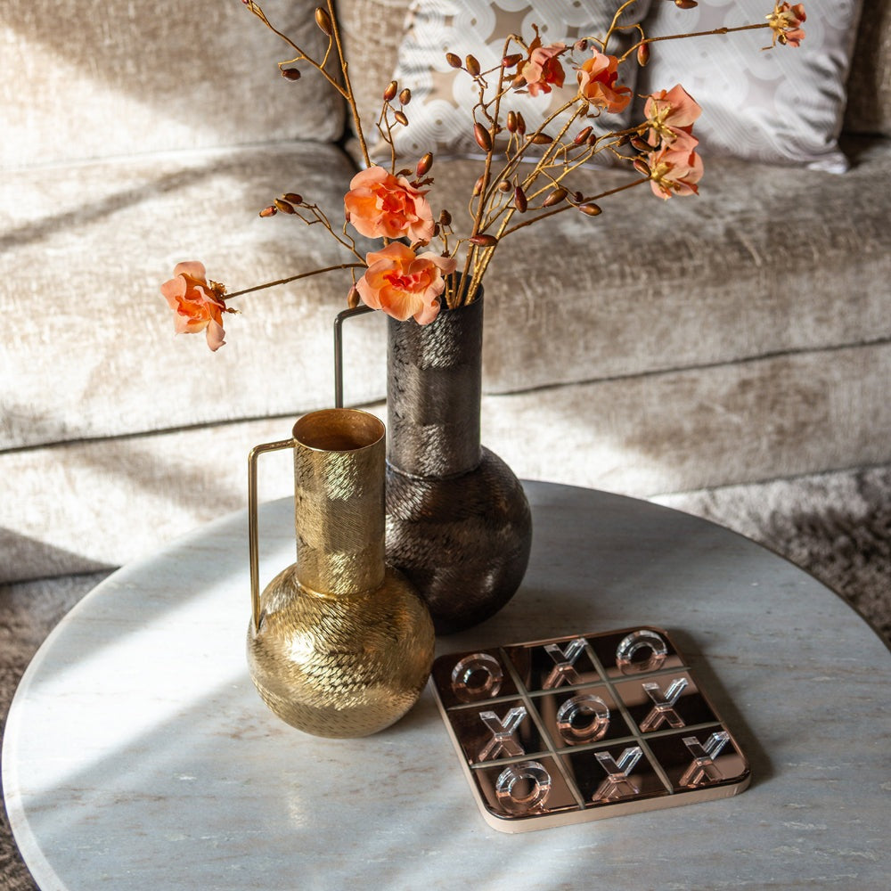 Product photograph of Richmond Interiors Joah Vase Smoke Black Large from Olivia's.