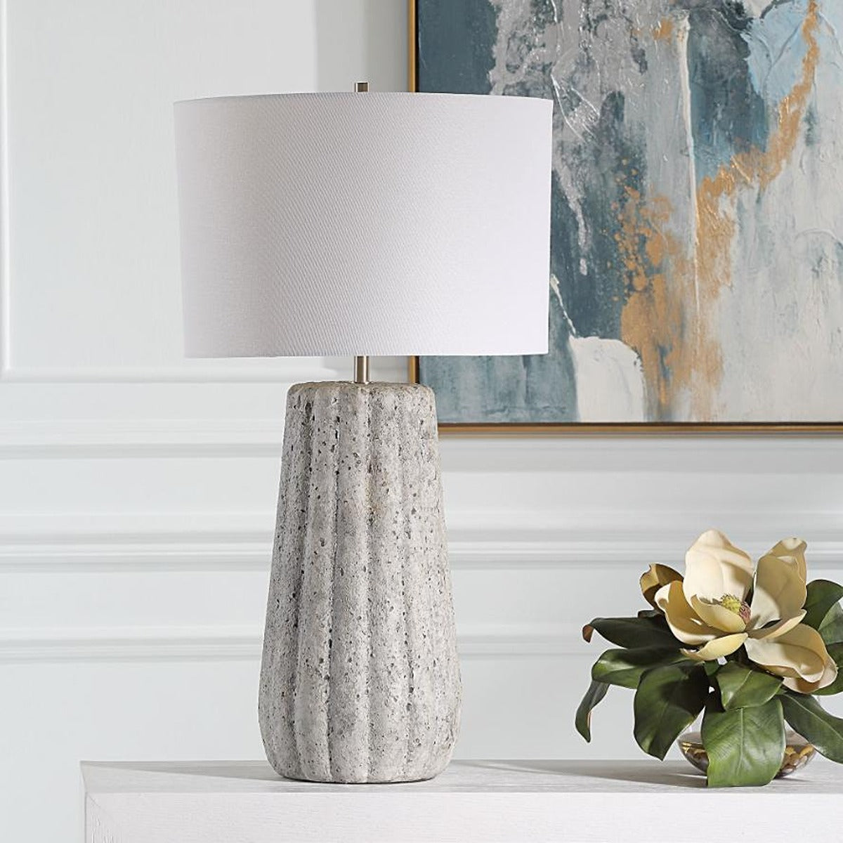 Product photograph of Emerson Table Lamp from Olivia's.