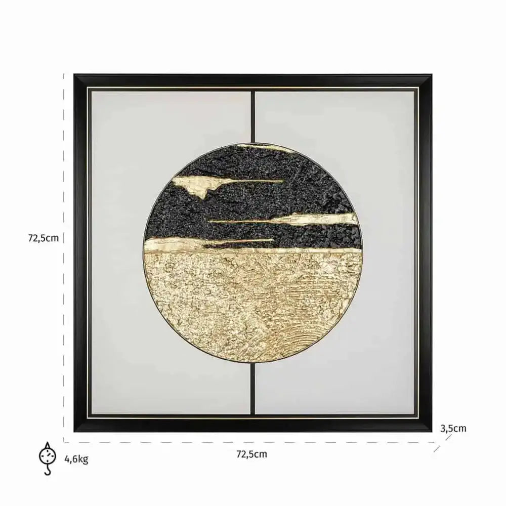 Product photograph of Richmond Interiors Moon Wall Art from Olivia's.