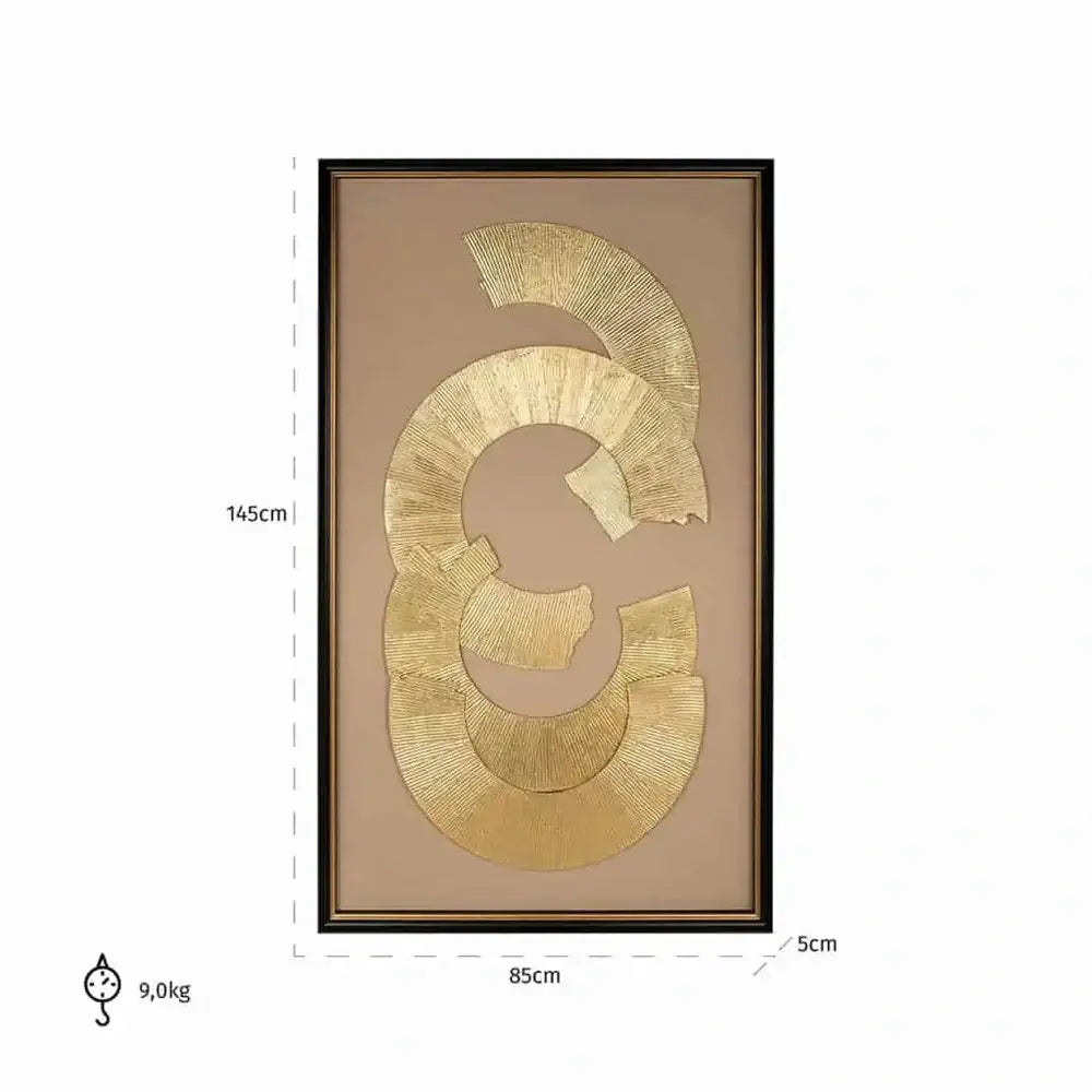 Product photograph of Richmond Interiors Eden Wall Art from Olivia's.