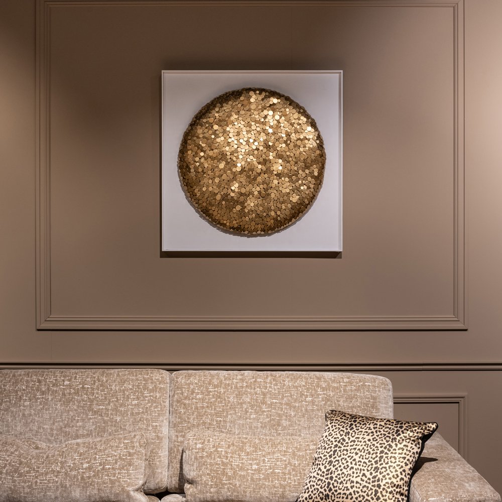 Product photograph of Richmond Interiors Maya Wall Art from Olivia's.