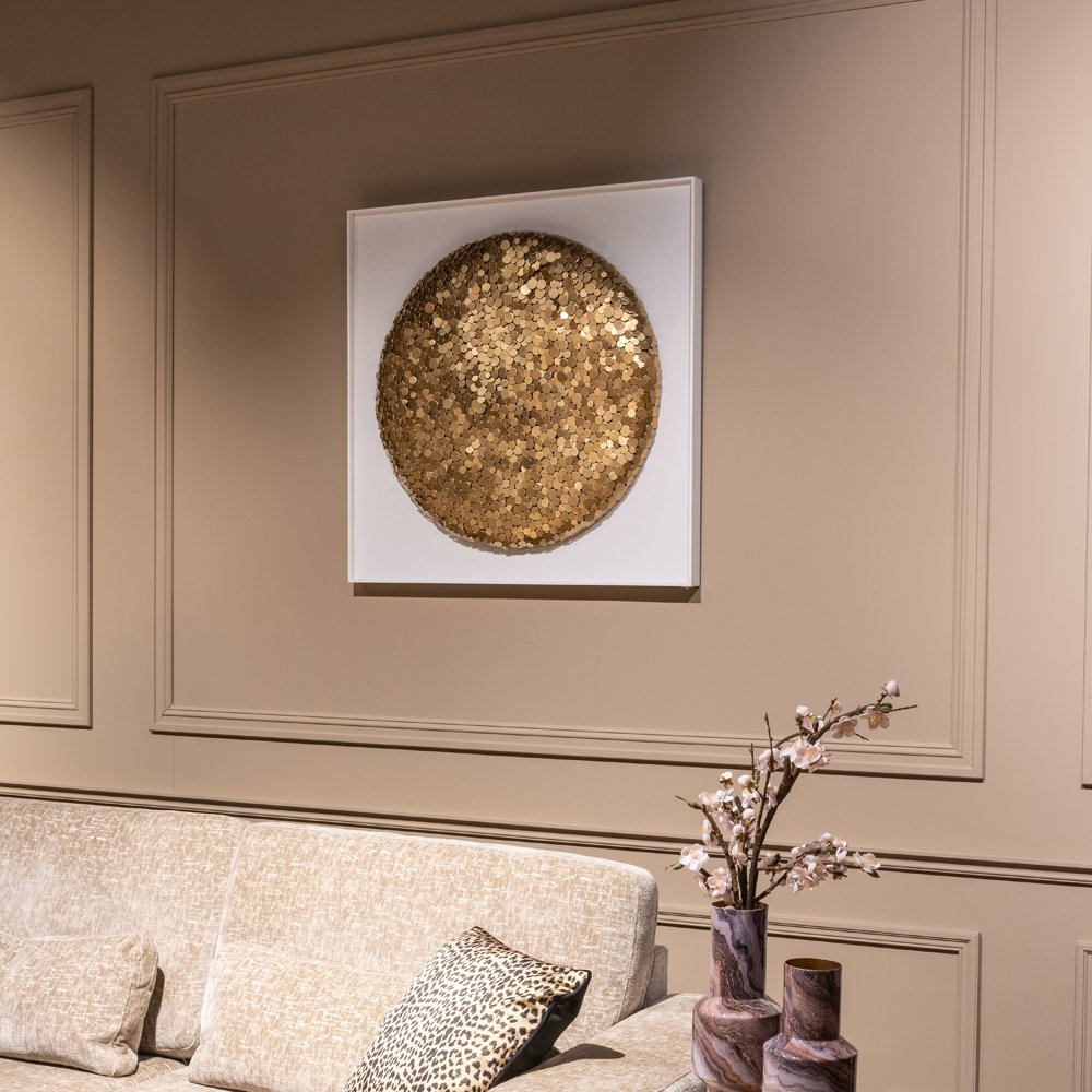 Product photograph of Richmond Interiors Maya Wall Art from Olivia's.