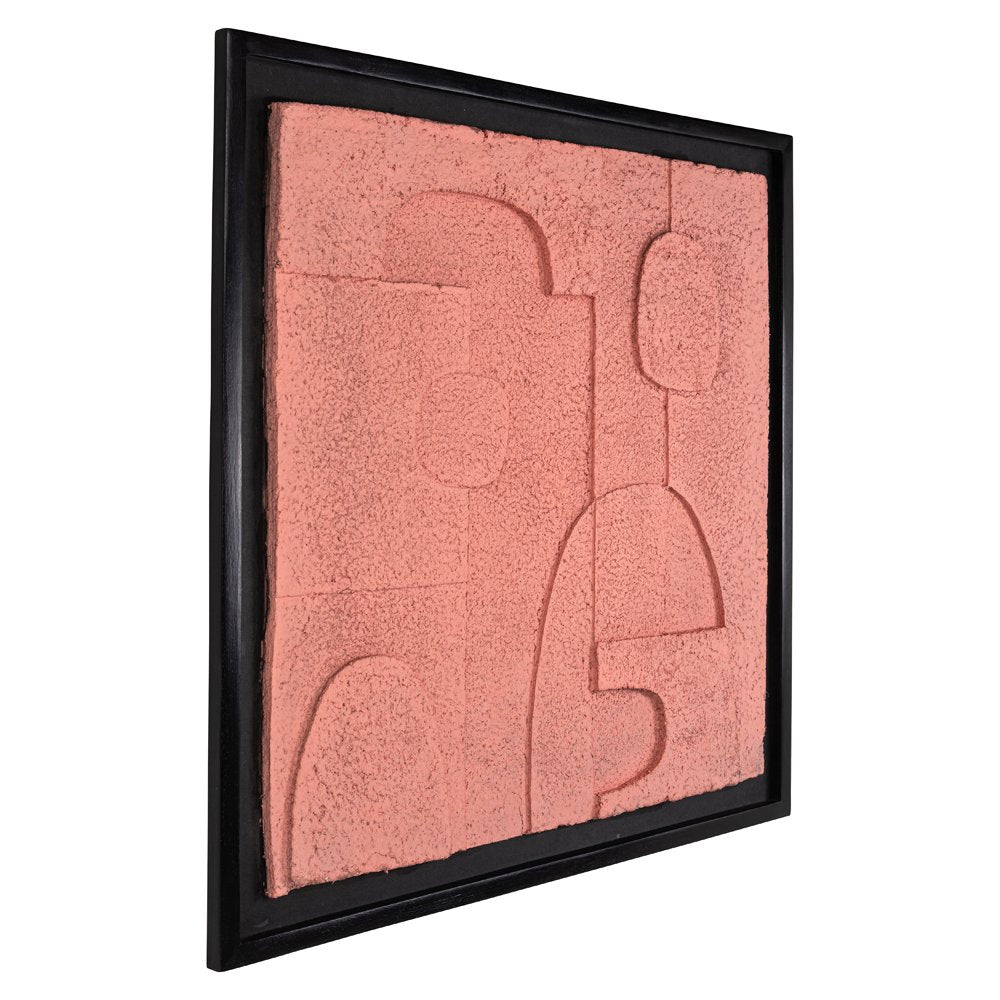 Product photograph of Richmond Interiors Phoebe Wall Art - Pink from Olivia's.