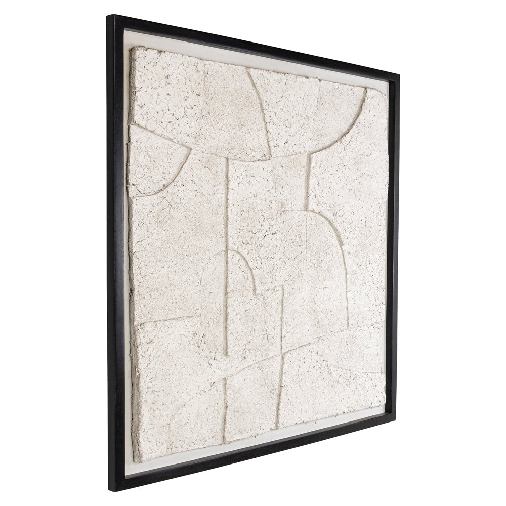 Product photograph of Richmond Interiors Phoebe Wall Art - Off White from Olivia's.