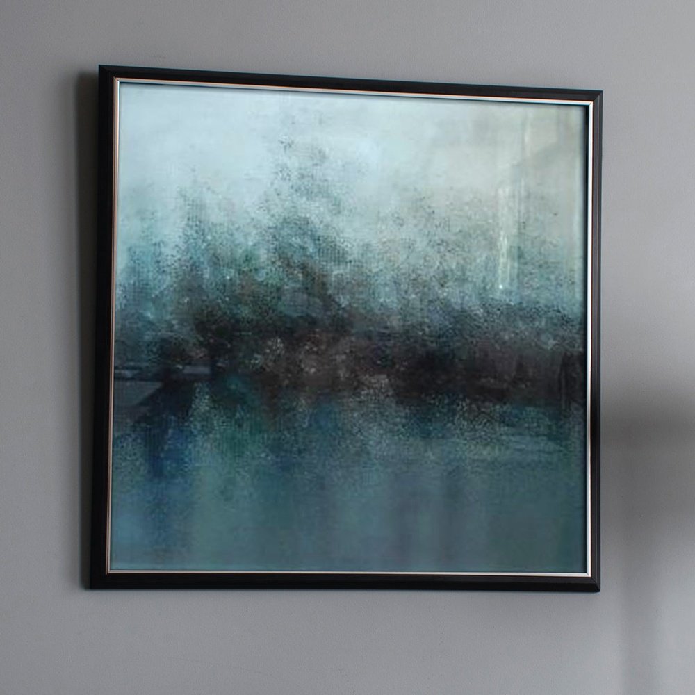 Product photograph of Gallery Interiors Bayou Abstract Framed Art from Olivia's.