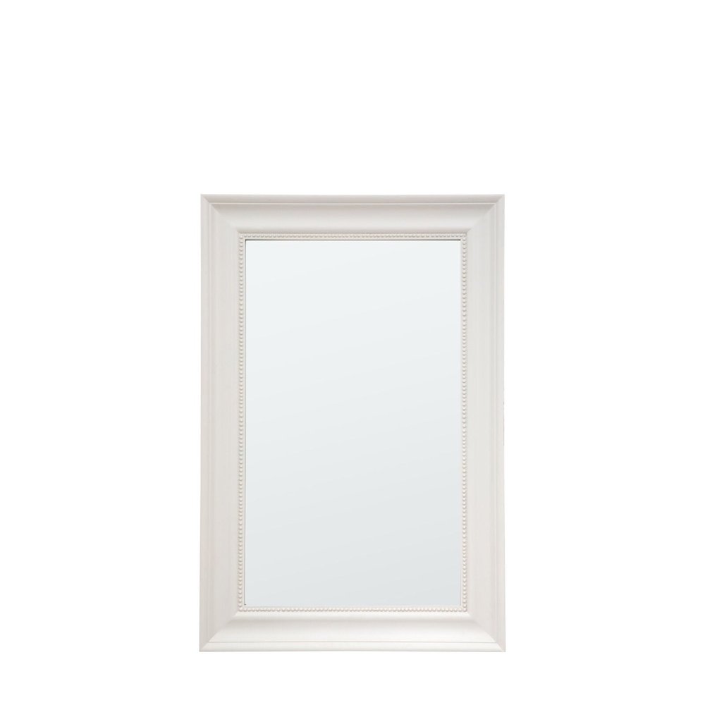 Product photograph of Gallery Interiors Sherwood Rectangle Mirror In Stone Large from Olivia's.