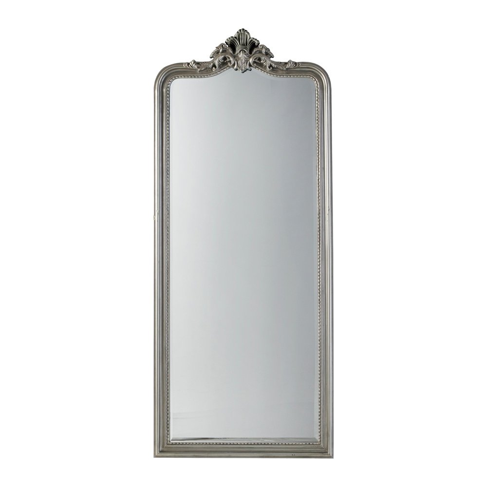 Product photograph of Gallery Interiors Cagney Mirror In White from Olivia's.