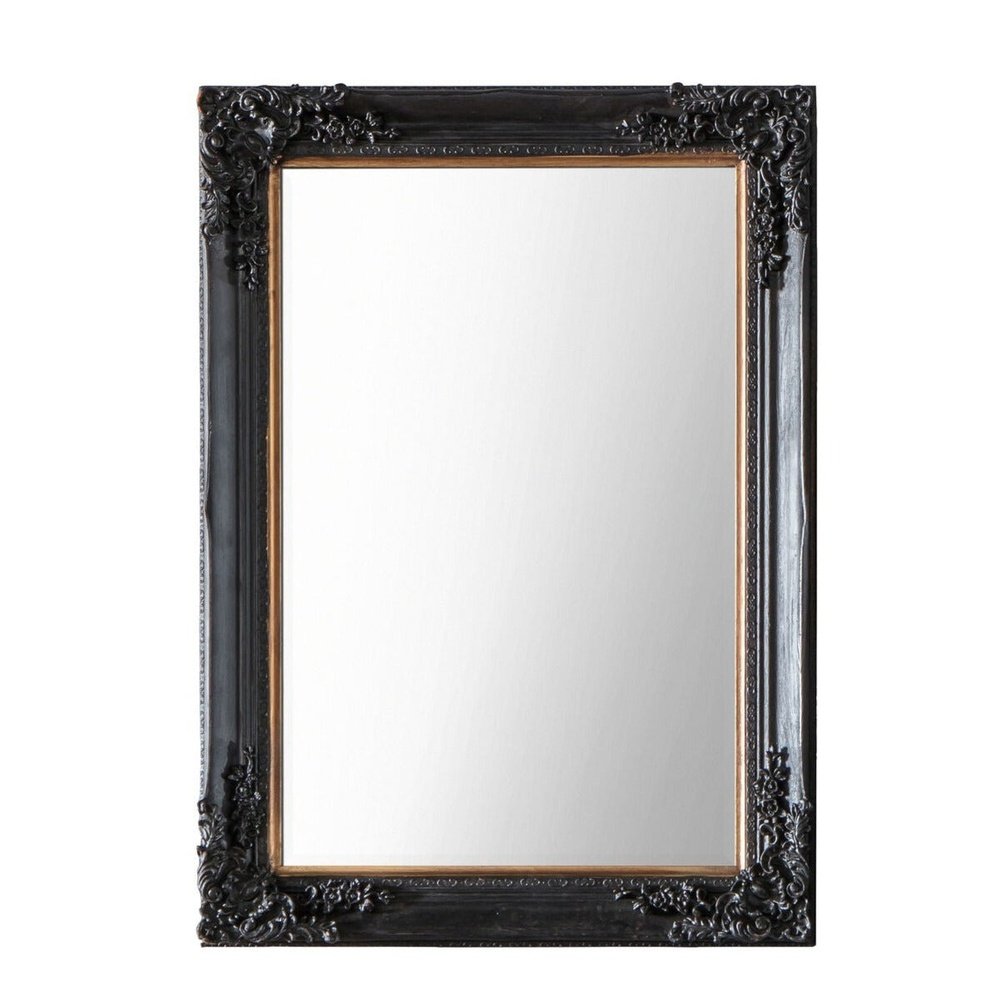 Product photograph of Gallery Interiors Harrelson Mirror In Antique Black from Olivia's