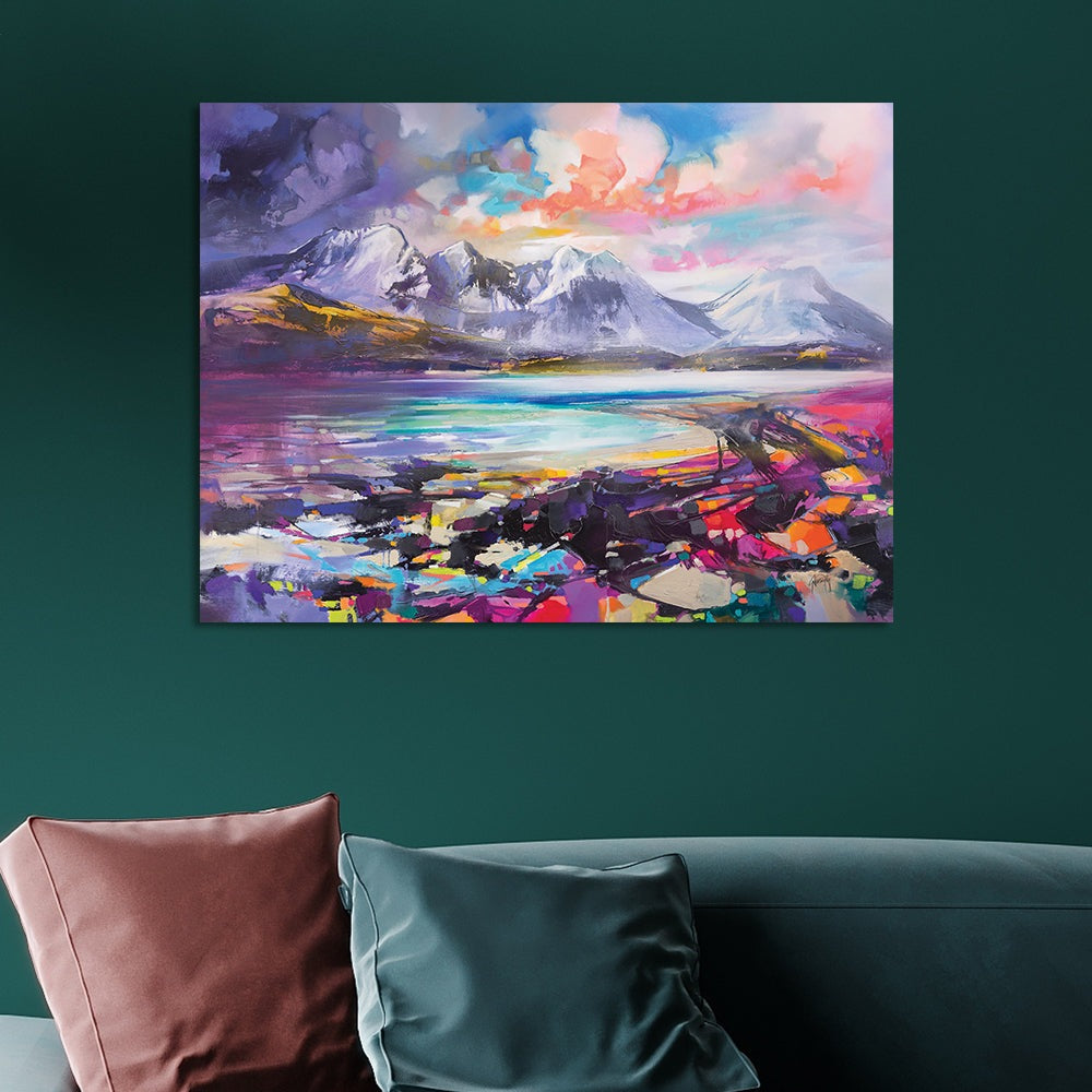 Product photograph of Scott Naismith Torrin Skye Canvas 60x80 from Olivia's.