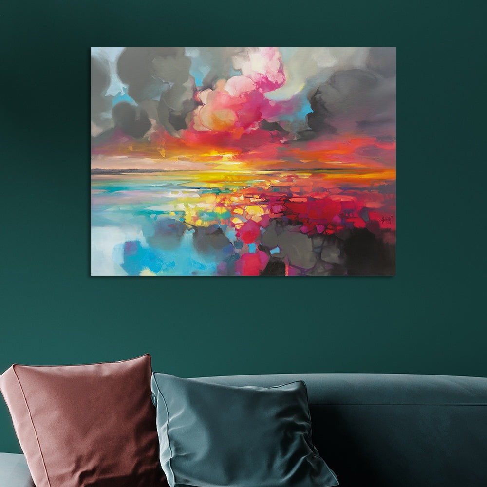 Product photograph of Scott Naismith Order And Chaos Canvas 60x80 from Olivia's.