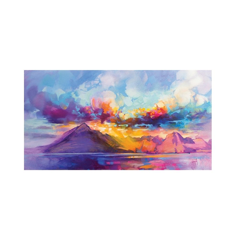 Product photograph of Scott Naismith Cuillins Ridge Canvas 50x100 from Olivia's.