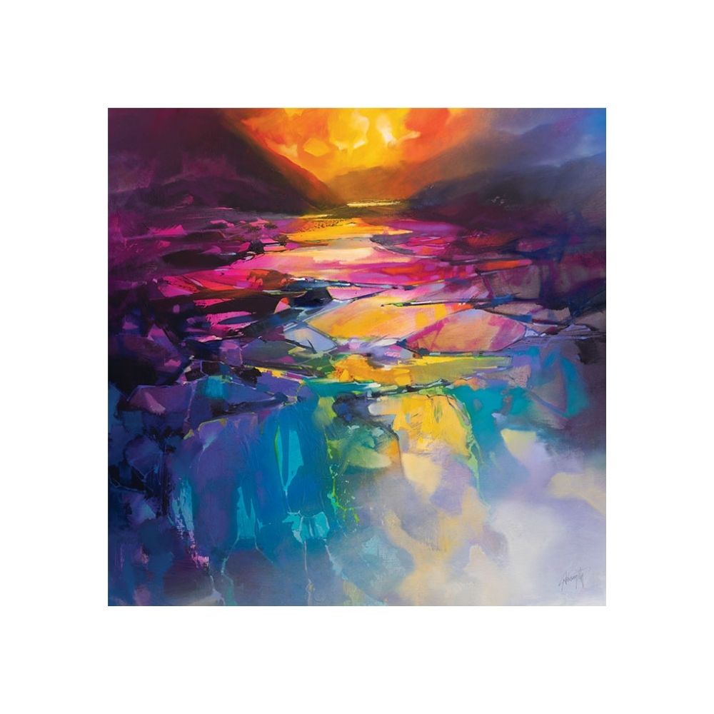 Product photograph of Scott Naismith Spectrum Valley Canvas 85x85 from Olivia's