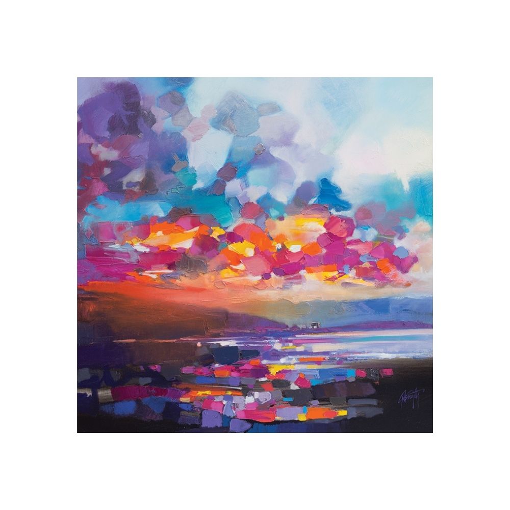 Product photograph of Scott Naismith Solitary Cottage Canvas 85x85 from Olivia's