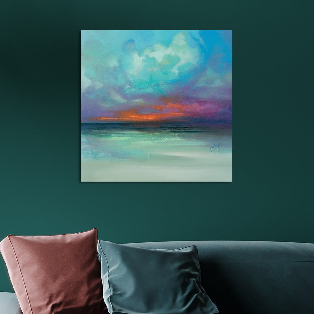 Product photograph of Scott Naismith Hebridean Tranquility Canvas 60x60 from Olivia's.