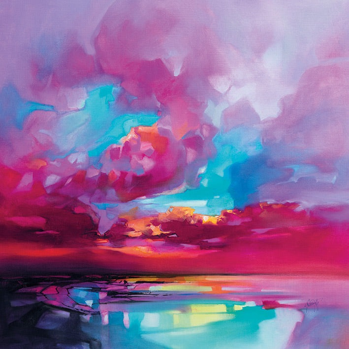 Product photograph of Scott Naismith Vorte Canvas 60x60 from Olivia's