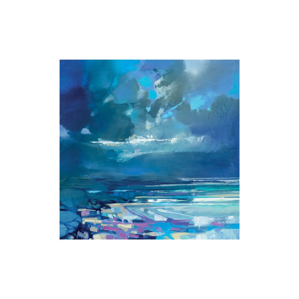 Product photograph of Scott Naismith West Coast Blues I Canvas - 85 X 85 from Olivia's