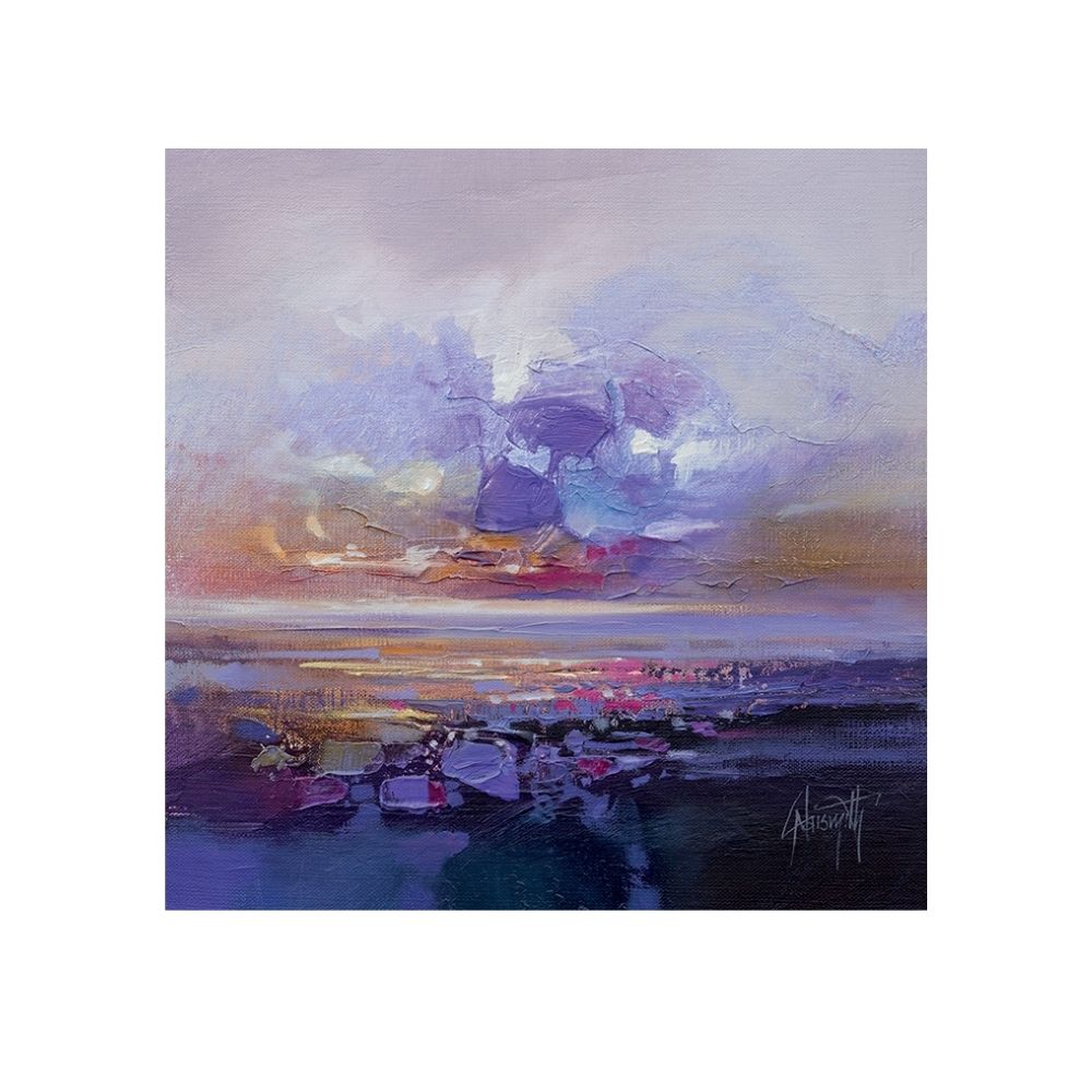 Product photograph of Scott Naismith Colour Collision Study Canvas - 85 X 85 from Olivia's.