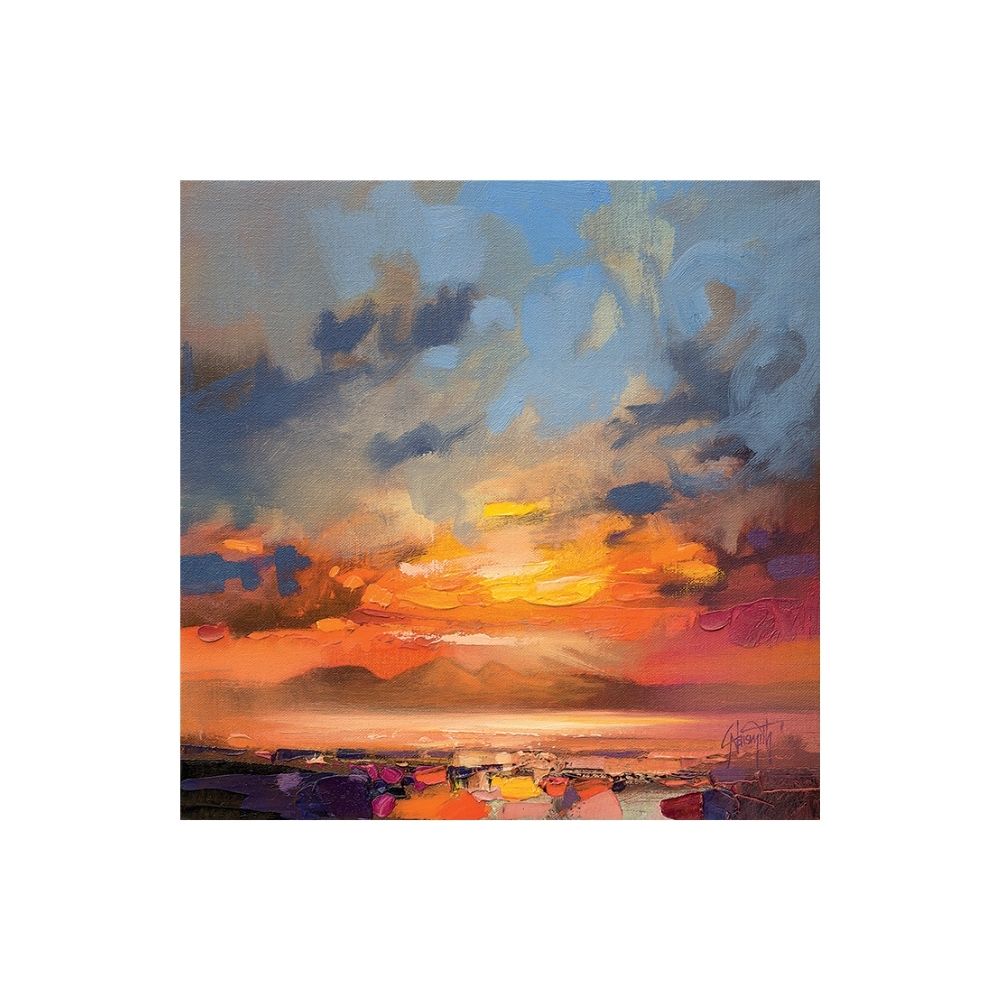 Product photograph of Scott Naismith Rum Light Study Canvas - 85 X 85 from Olivia's