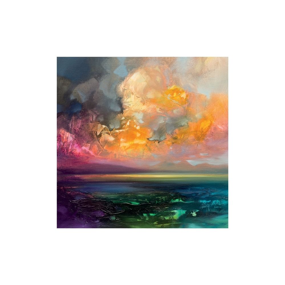 Product photograph of Scott Naismith Isle Of Jura Emerges Canvas- 85 X 85 from Olivia's