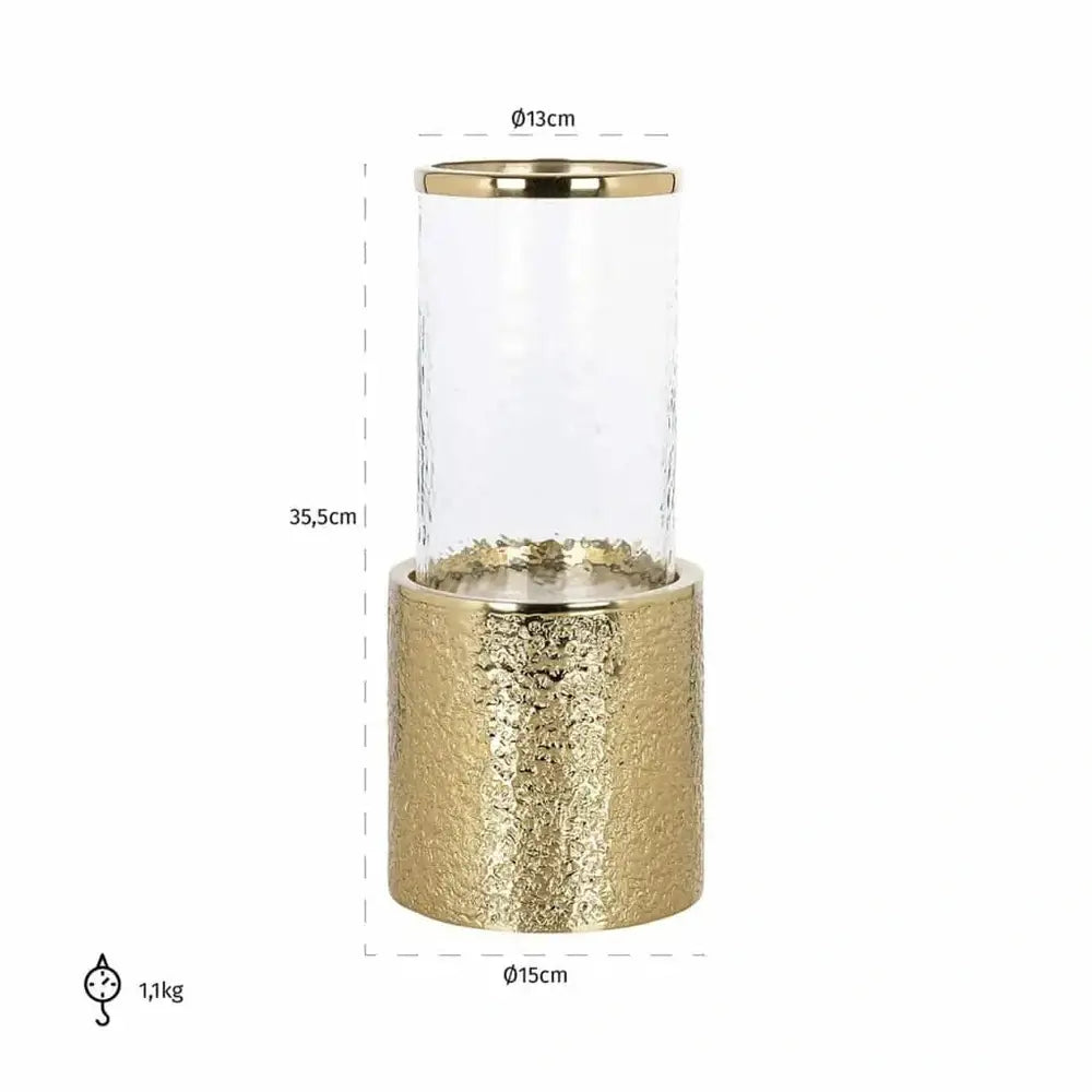 Product photograph of Marlou Hurricane Lantern Large from Olivia's.