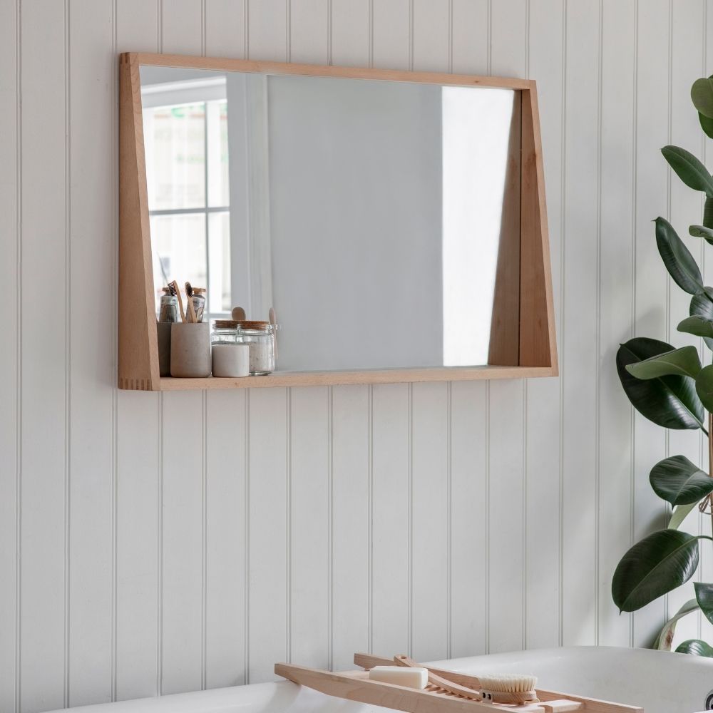 Product photograph of Garden Trading Southbourne Large Wall Mirror from Olivia's