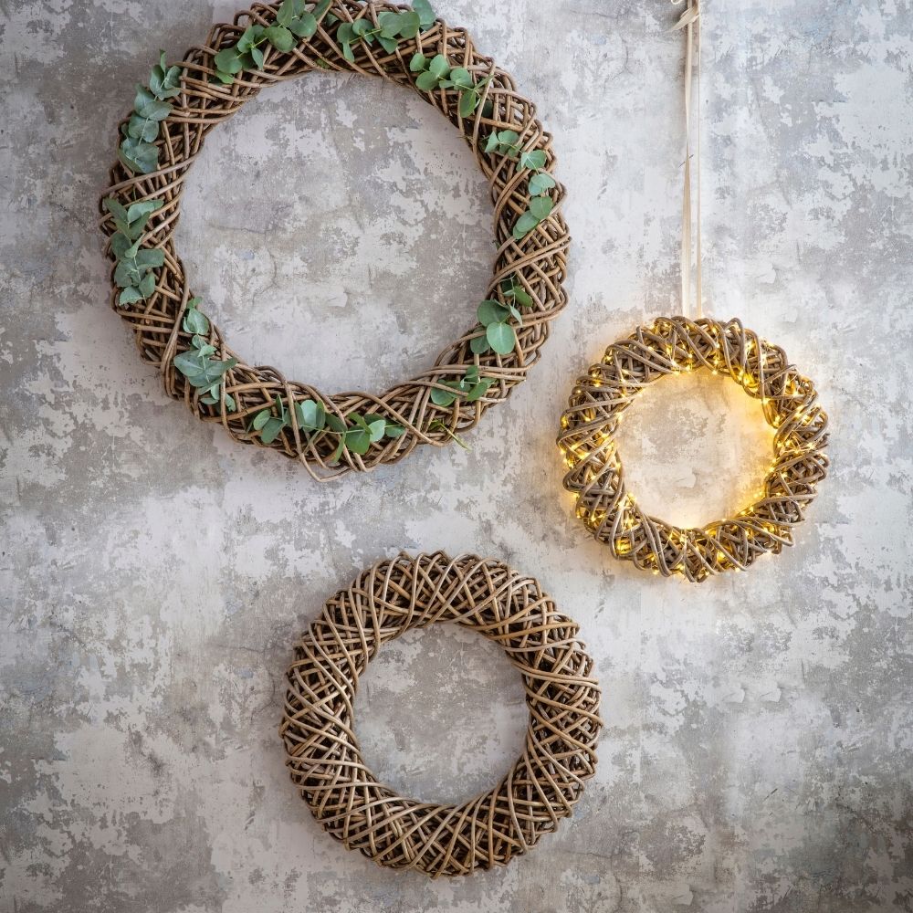 Product photograph of Garden Trading Natural Door Wreath from Olivia's.