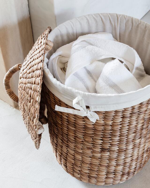 Product photograph of Must Living Tahiti Laundry Basket In Natural from Olivia's.