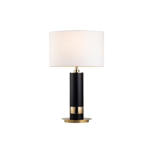 Product photograph of Liang Eimil Column Table Lamp Polished Brass Outlet from Olivia's
