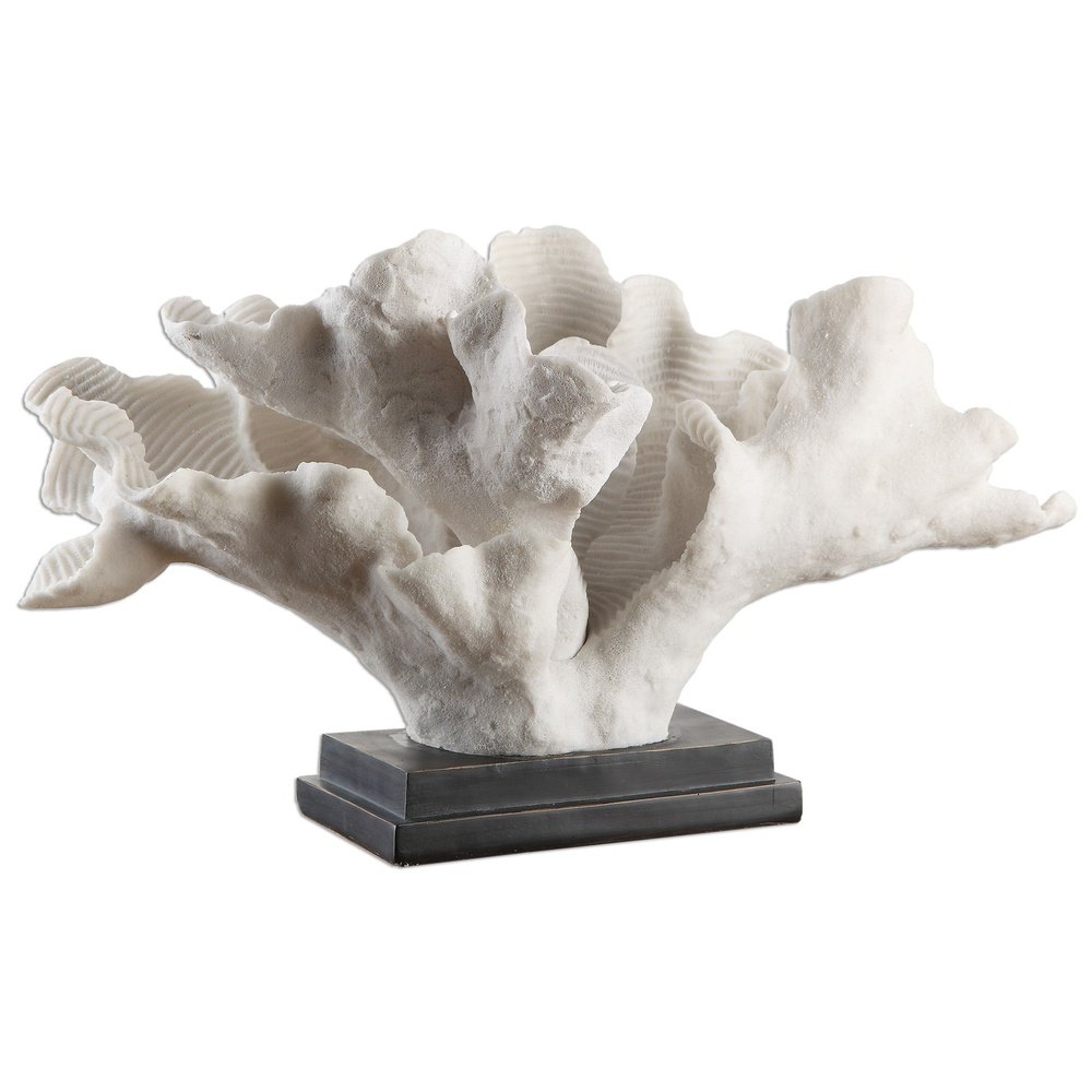 Product photograph of Uttermost Blade Coral Statue from Olivia's