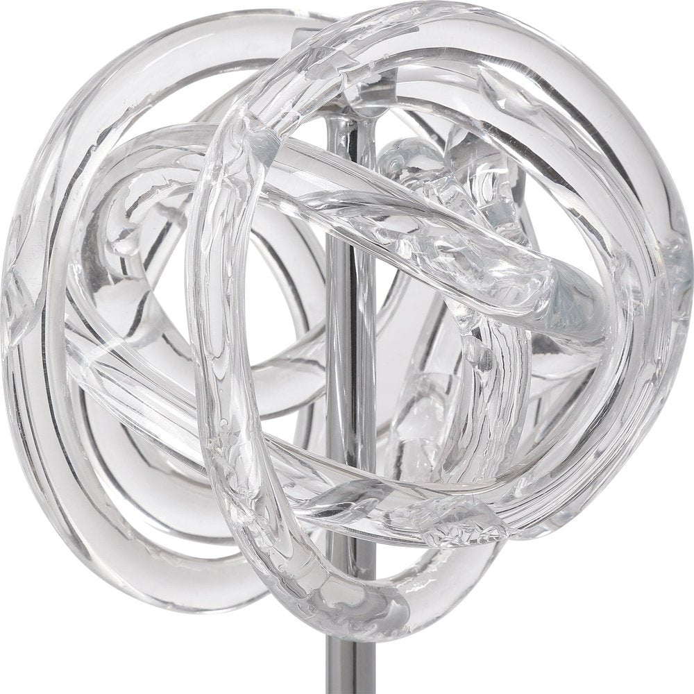 Product photograph of Uttermost Neuron Glass Table Top Sculptures - Set Of 3 from Olivia's.