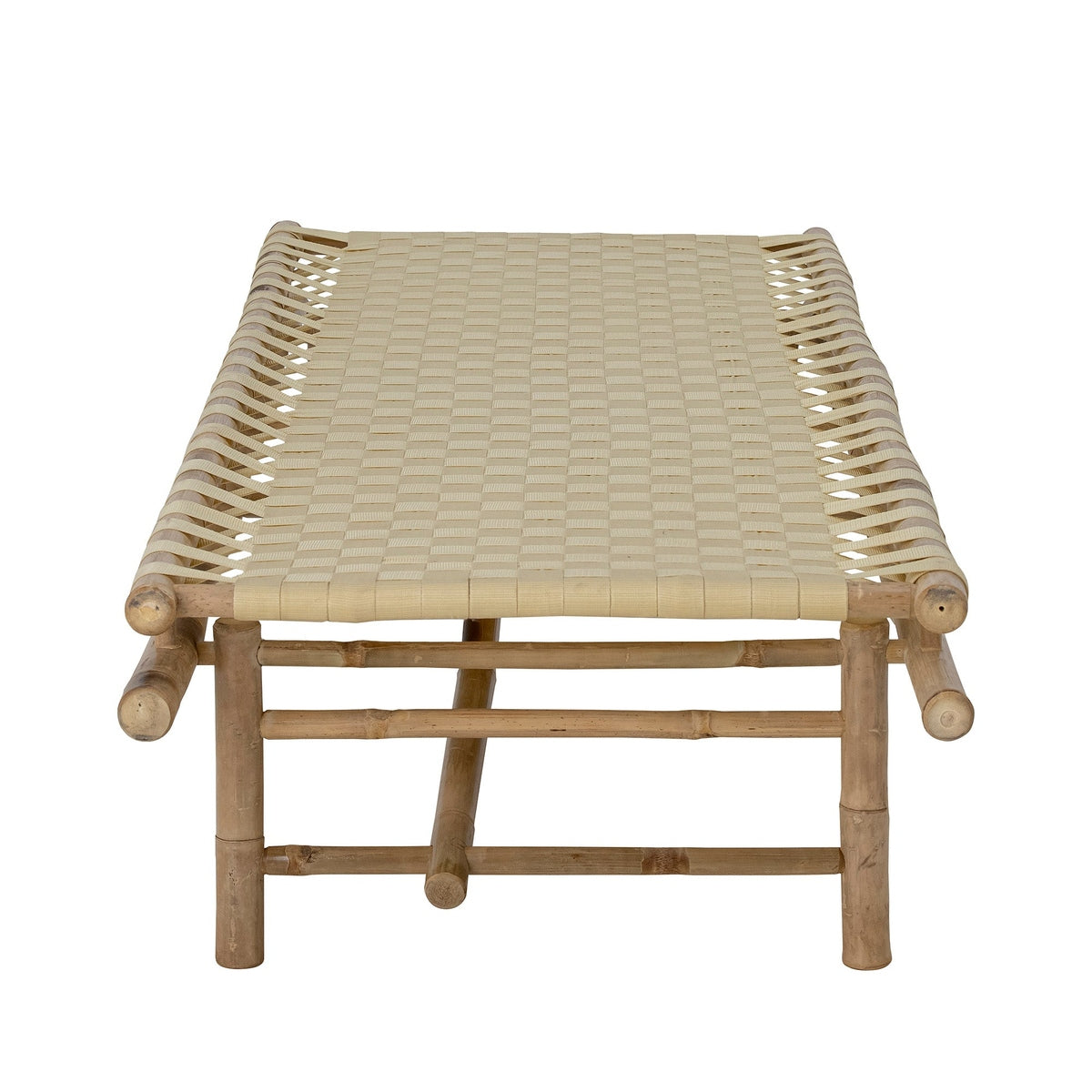 Product photograph of Bloomingville Outdoor Vida Bamboo Daybed In Natural from Olivia's.