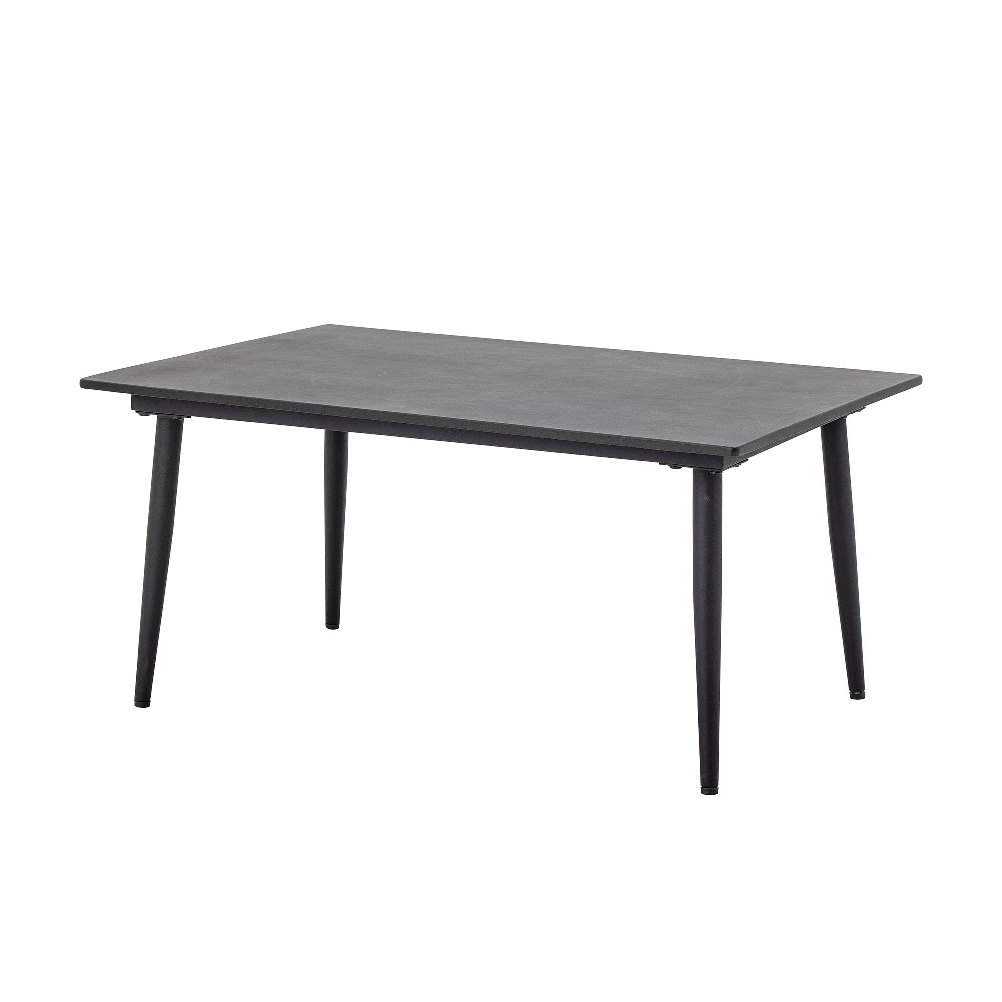 Product photograph of Bloomingville Outdoor Pavone Cement Coffee Table In Black from Olivia's.